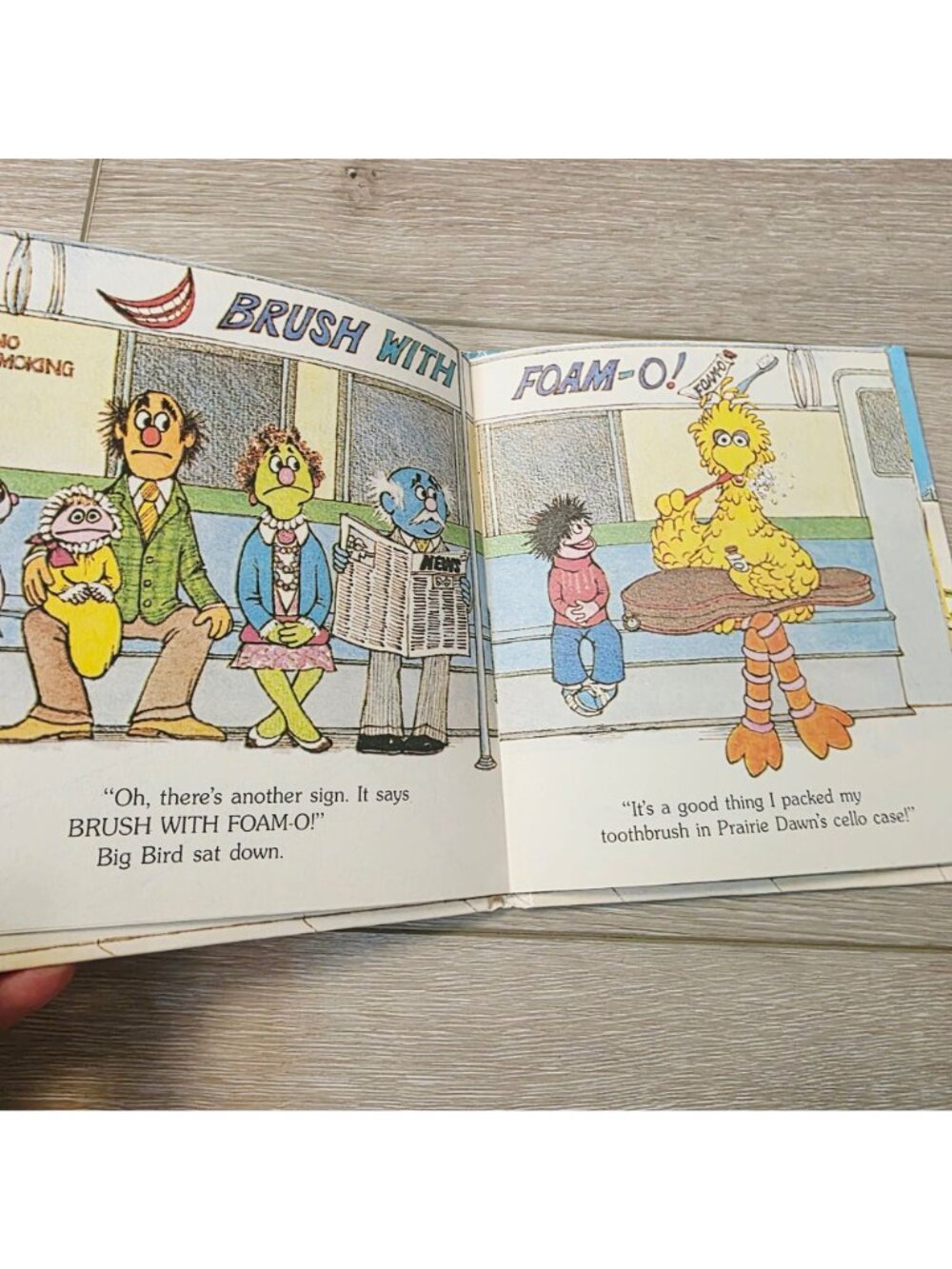 8 Vtg Golden Books HC PB Mix Sesame Street Books Christmas Grover Grouch Herry - Picture 15 of 16